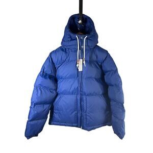 Alpine Design Men’s Hooded Winter Puffer Jacket Size XL Space Blue
